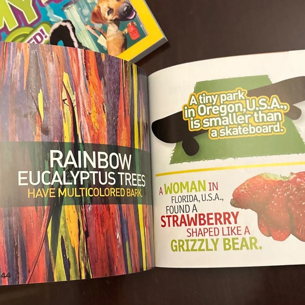 National‎ Geographic Kids Myths Busted 2 and Weird But True 2 Books Science STEM